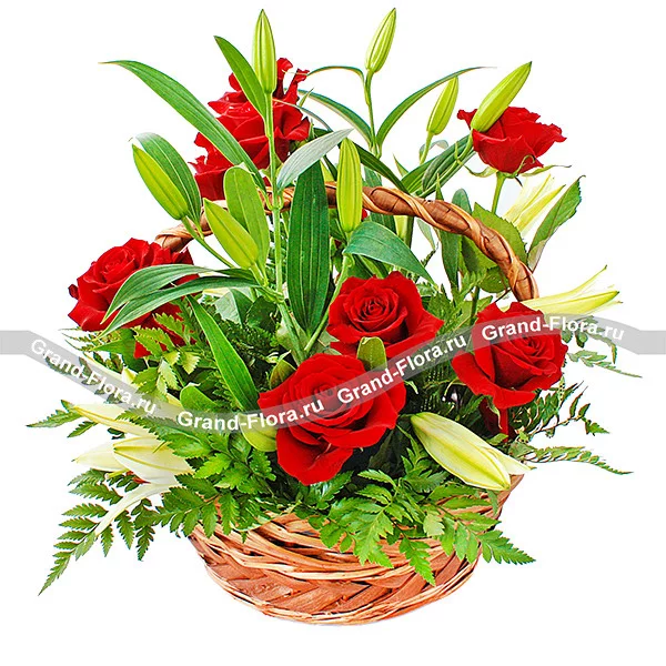 Корзина "История любви"